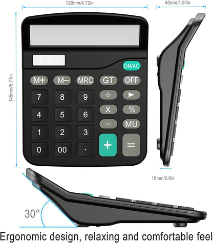 Calculator, Standard Function Calculator (Black)