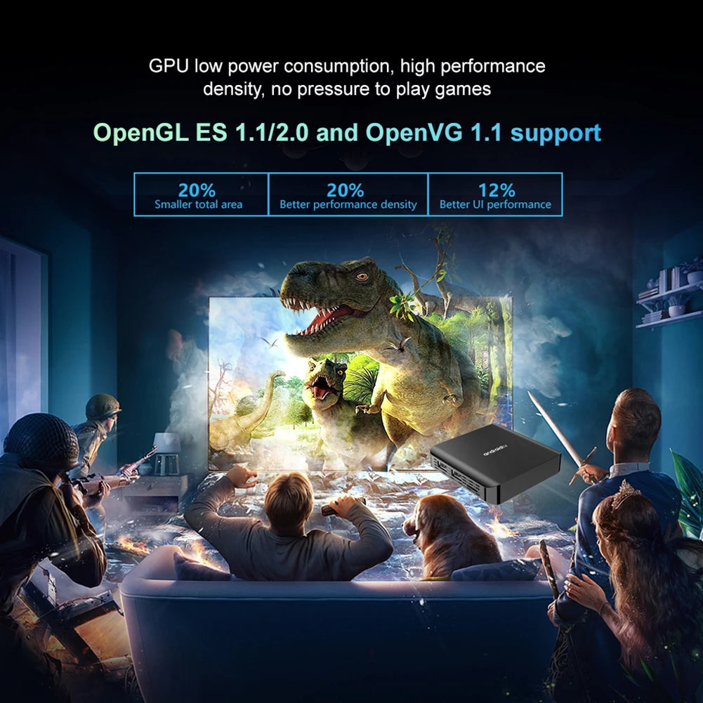 TV98 ATV PLUS Set-top Box Android 14.0 TV Box Allwinner H313 Quad Core 4K HD Media Player Dual WIFI BT5.0 1G8G/2G16G  ﻿