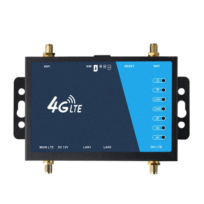4G WiFi Router Industrial Grade 4G Broadband Wireless Router 4G LTE CPE Router With Sim Card Slot Antenna Firewall Protection