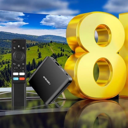 TV98 ATV PLUS Set-top Box Android 14.0 TV Box Allwinner H313 Quad Core 4K HD Media Player Dual WIFI BT5.0 1G8G/2G16G  ﻿