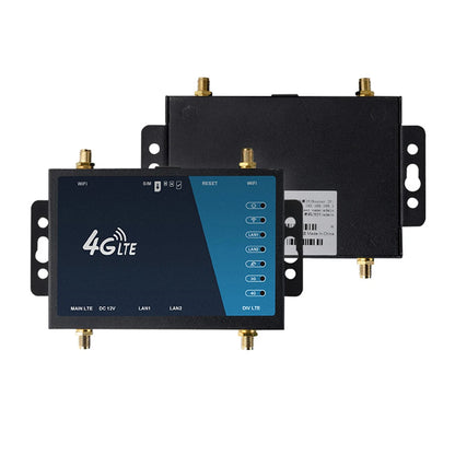 4G WiFi Router Industrial Grade 4G Broadband Wireless Router 4G LTE CPE Router With Sim Card Slot Antenna Firewall Protection