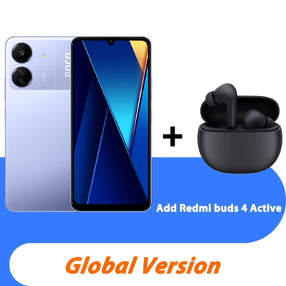 Global Version POCO C65 MediaTek Helio G85 6.74" Dot Drop Display 50MP Camera 5000mAh Large Battery 3.5mm headphone jack