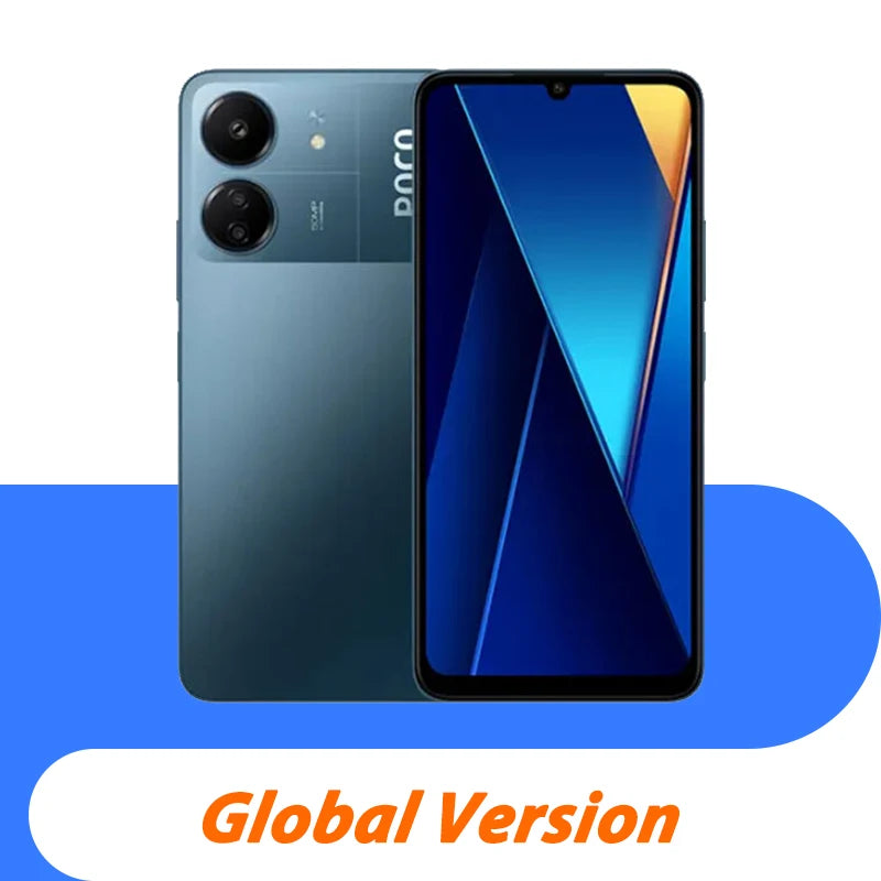 Global Version POCO C65 MediaTek Helio G85 6.74" Dot Drop Display 50MP Camera 5000mAh Large Battery 3.5mm headphone jack