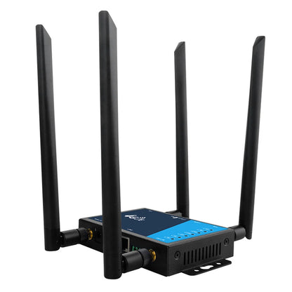 4G WiFi Router Industrial Grade 4G Broadband Wireless Router 4G LTE CPE Router With Sim Card Slot Antenna Firewall Protection