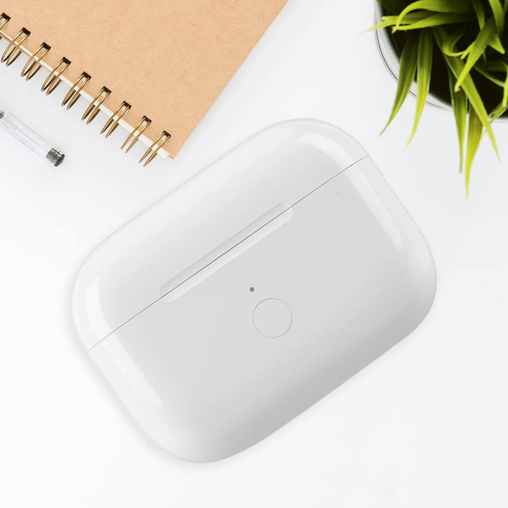 Wireless Charging Case for AirPods Pro 2nd and 1st Gen with Bluetooth-Compatible Pairing Sync Button Charger Case 450mAh Battery