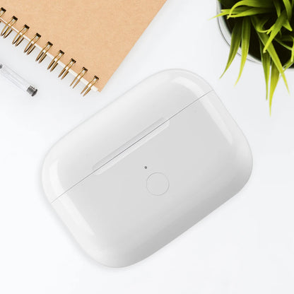 Wireless Charging Case for AirPods Pro 2nd and 1st Gen with Bluetooth-Compatible Pairing Sync Button Charger Case 450mAh Battery