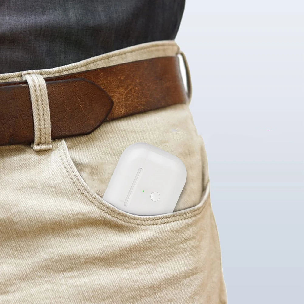 Wireless Charging Case for AirPods Pro 2nd and 1st Gen with Bluetooth-Compatible Pairing Sync Button Charger Case 450mAh Battery