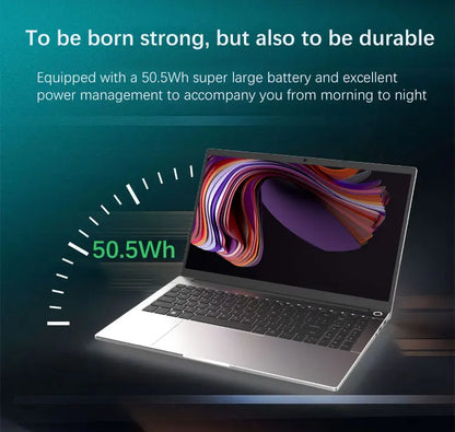 YSJMNPC New 15.6 Inch Gaming Laptop AMD Ryzen7 8845HS  2*DDR5 MAX 64GB Support 5600MHz 2*M.2 Nvme SSD Windows11 WIFI 6