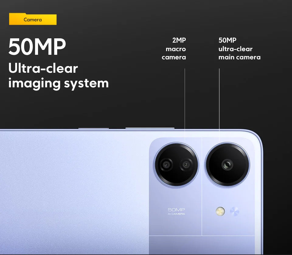 Global Version POCO C65 MediaTek Helio G85 6.74" Dot Drop Display 50MP Camera 5000mAh Large Battery 3.5mm headphone jack