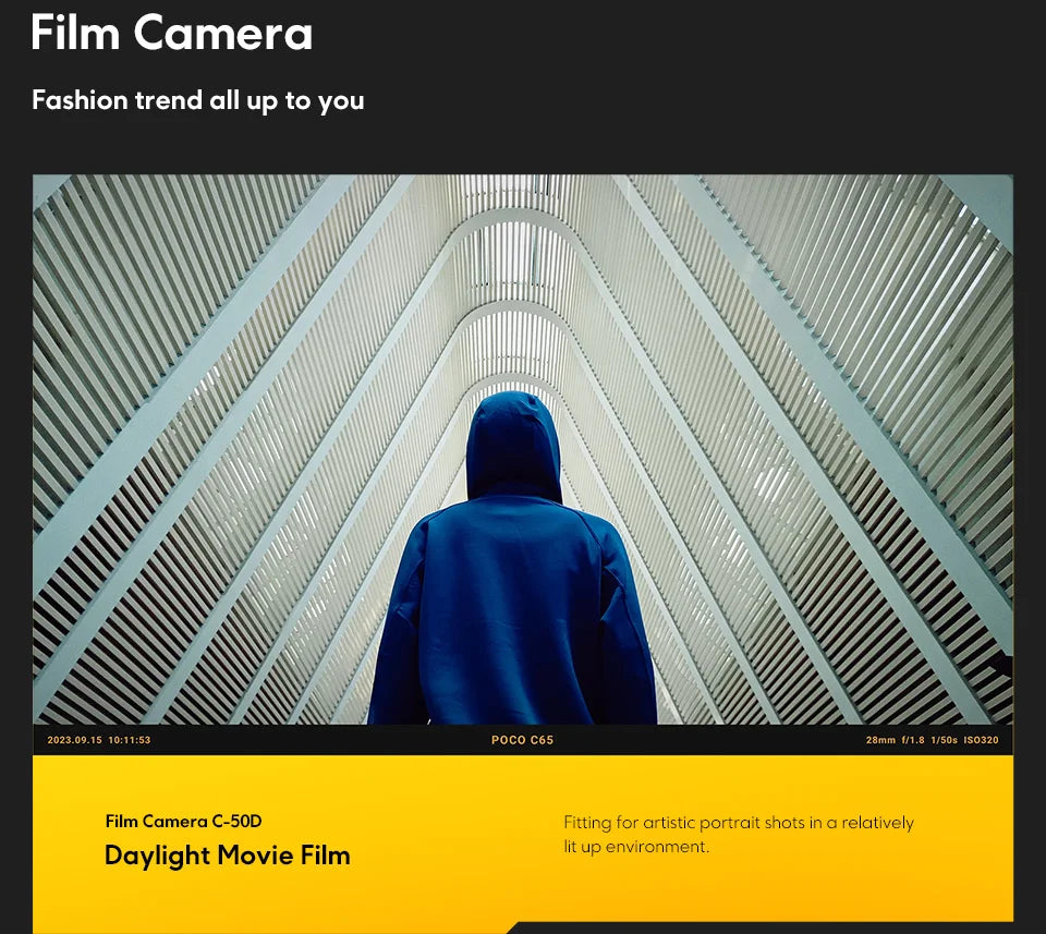 Global Version POCO C65 MediaTek Helio G85 6.74" Dot Drop Display 50MP Camera 5000mAh Large Battery 3.5mm headphone jack