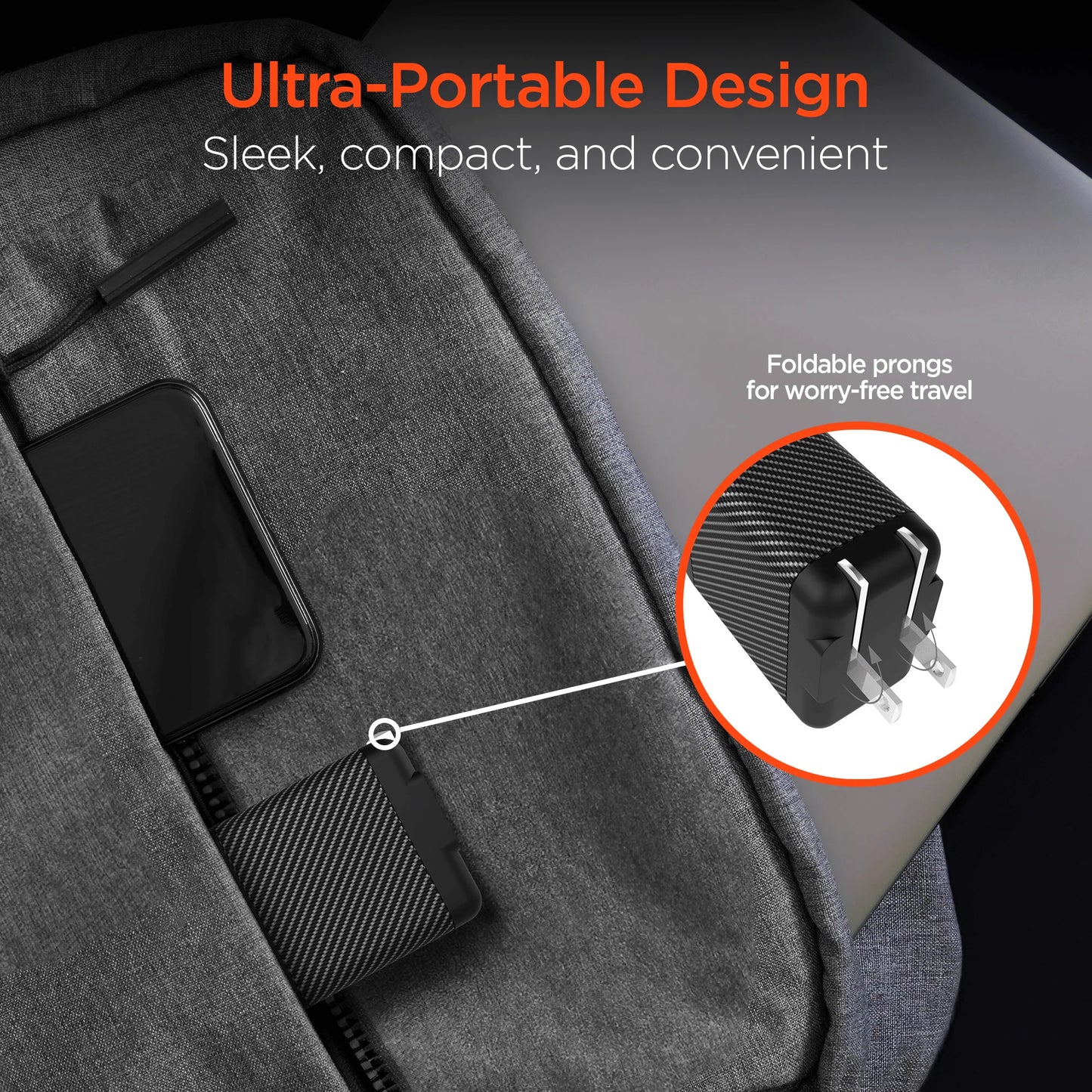 Hypergear Speedboost 25W USB-C PD + 12W USB Fast Wall Charger with PPS and 6Ft USB-C Cable